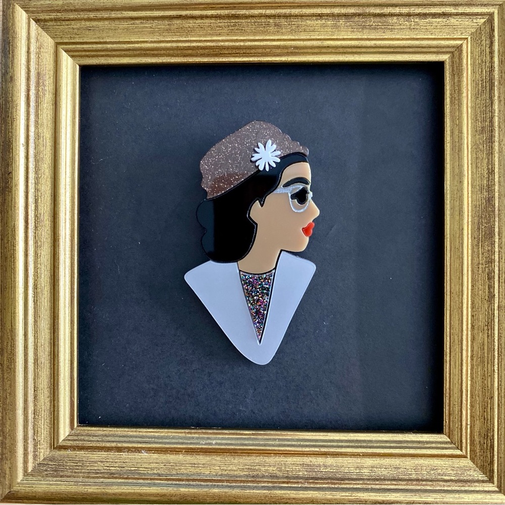 Rosa Parks brooch - from Sample sale